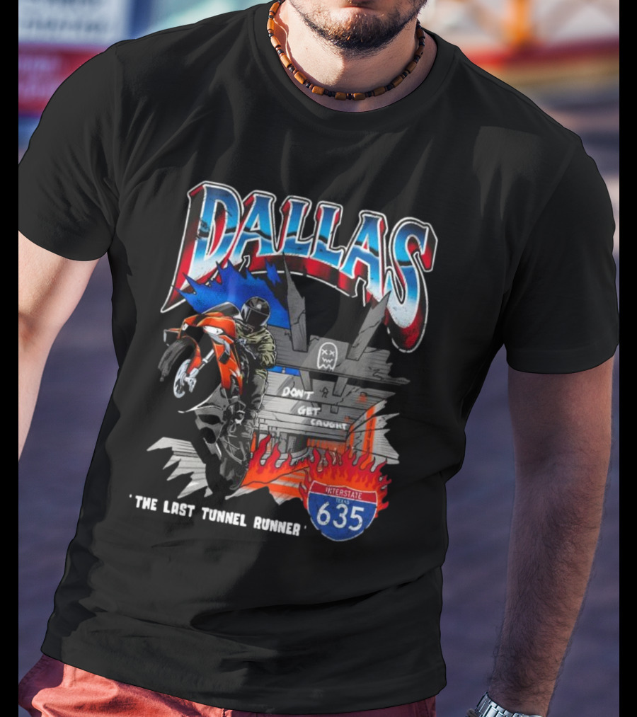 Dallas Ghost Racing The Last Tunnel Runner T-Shirt