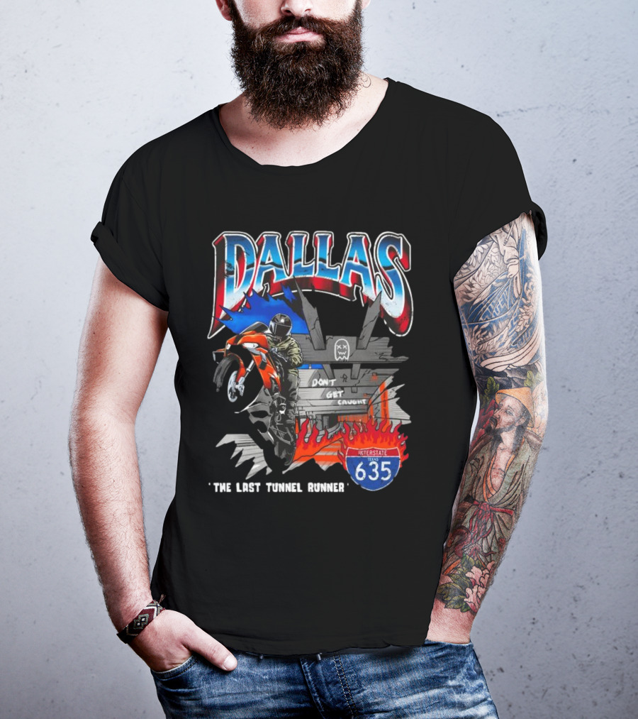 Dallas Ghost Racing The Last Tunnel Runner T-Shirt