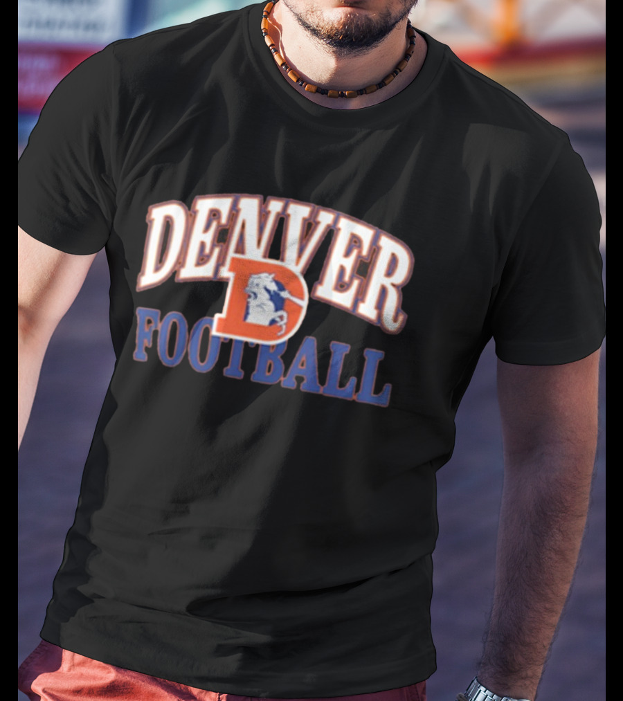 Denver Broncos Football Vintage T-Shirt
