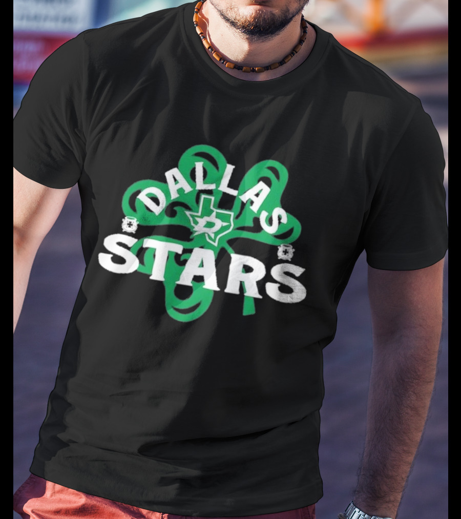 Dallas Hockey St. Patrick’s Day Richmond Shamrock T-Shirt
