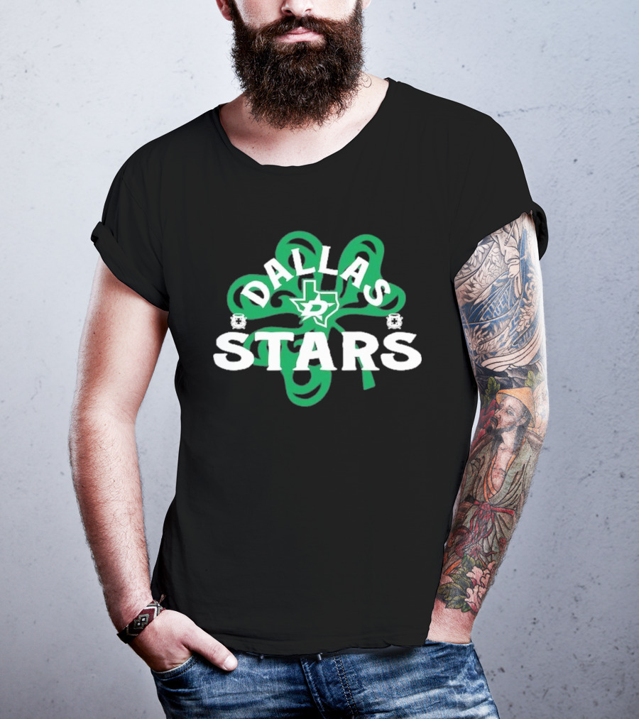 Dallas Hockey St. Patrick’s Day Richmond Shamrock T-Shirt