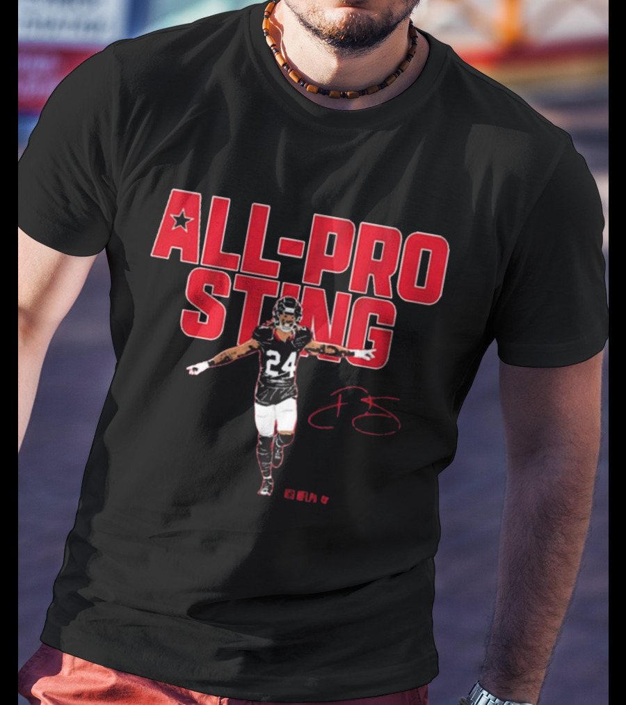 Derek Stingley Jr All-Pro Sting Houston Texans NFLPA Signature T-Shirt