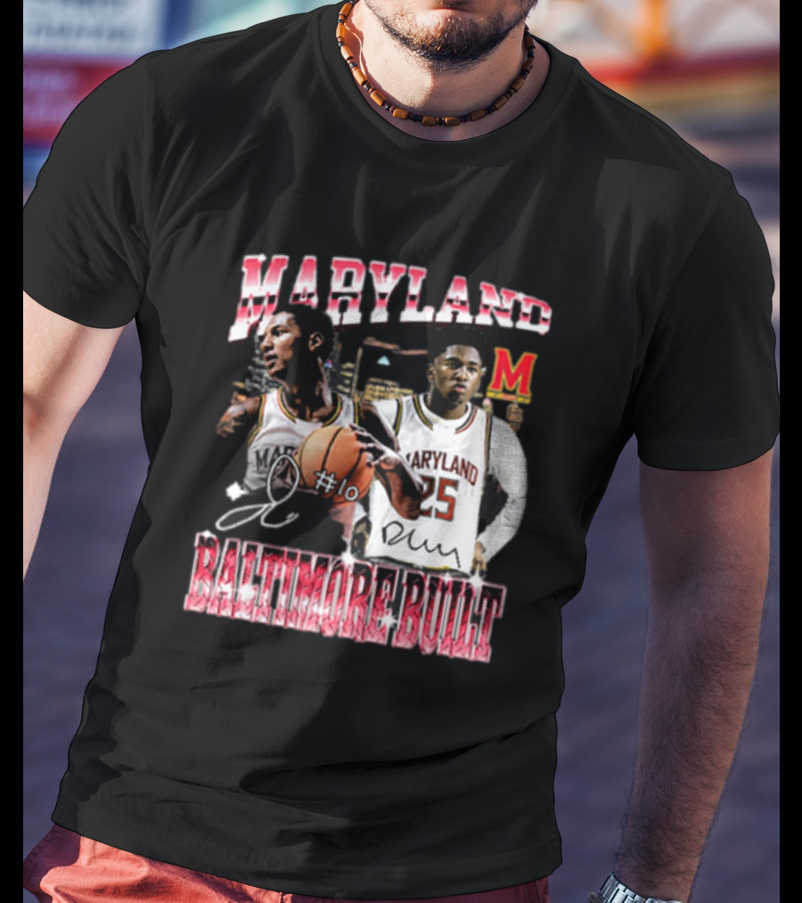Derik Queen And Julian Reese Baltimore Built T-Shirt