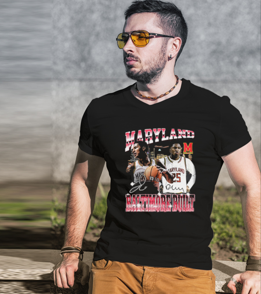 Derik Queen And Julian Reese Baltimore Built T-Shirt