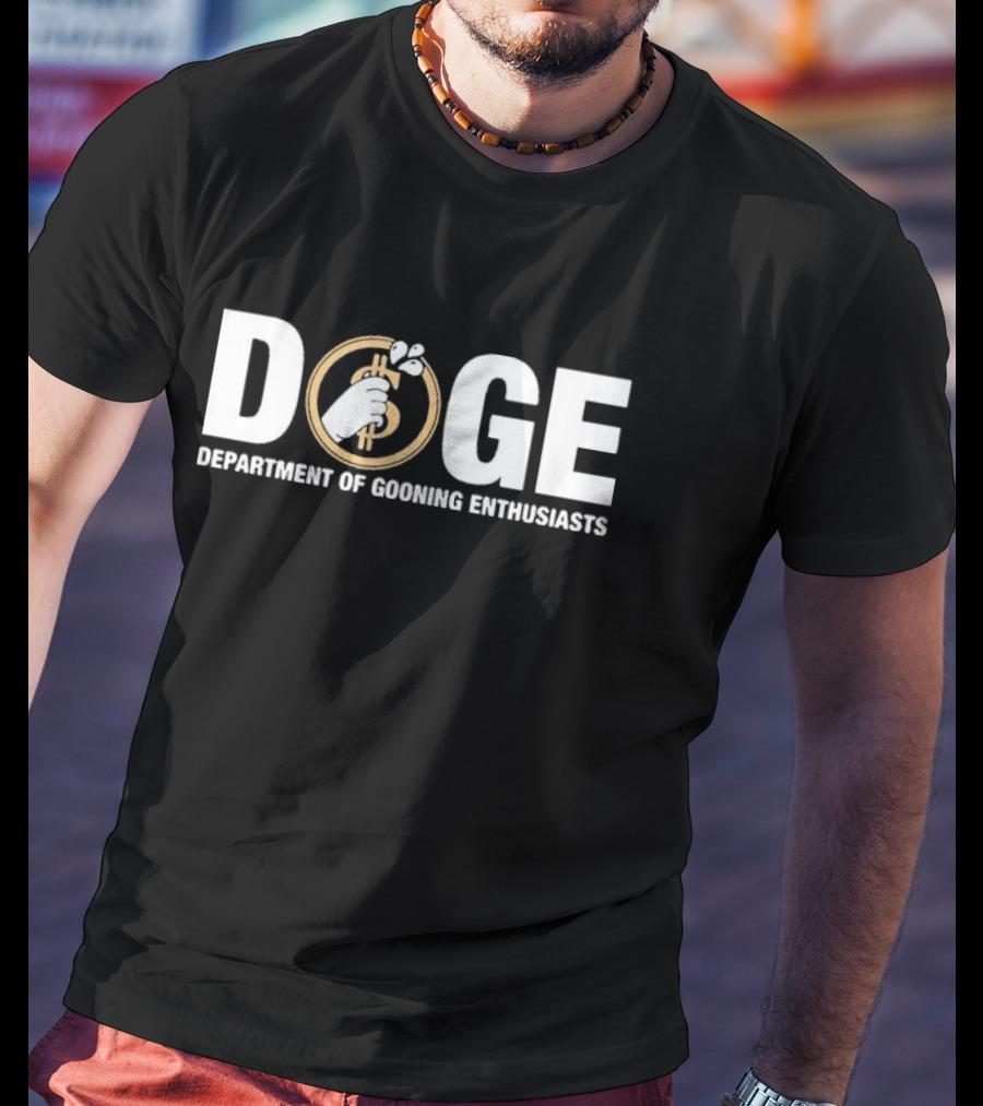 Doge Department Of Gooning Enthusiasts T-Shirt