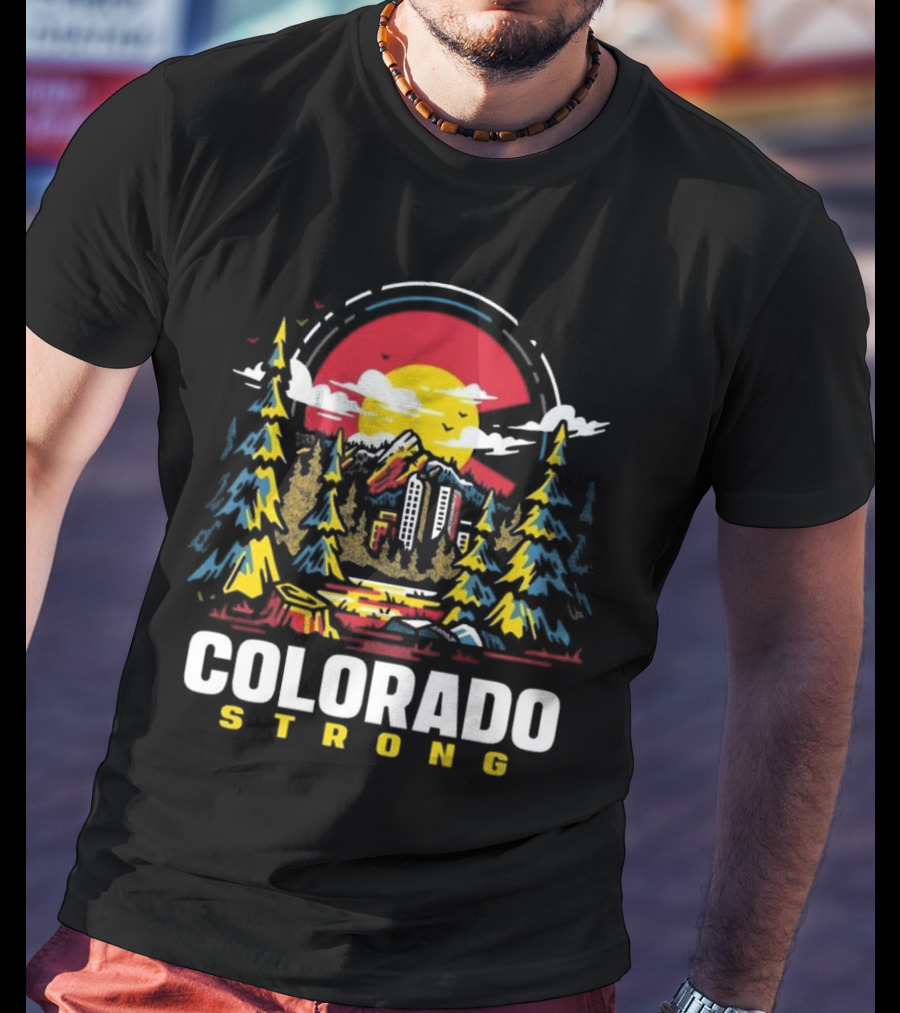 Dude Dad Colorado Strong T-Shirt