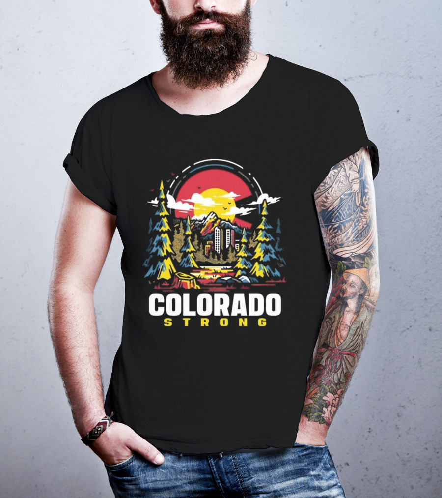 Dude Dad Colorado Strong T-Shirt