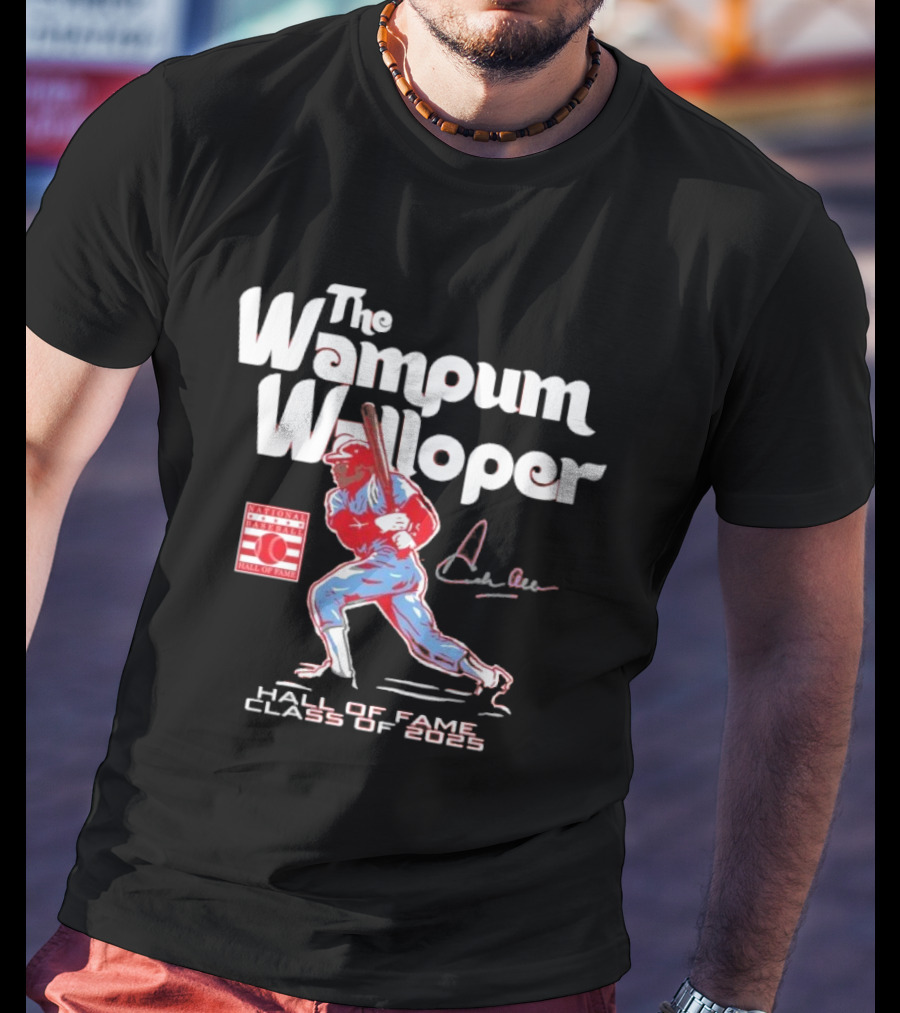 Dick Allen The Wampum Walloper Hall Of Fame Class Of 2025 T-Shirt