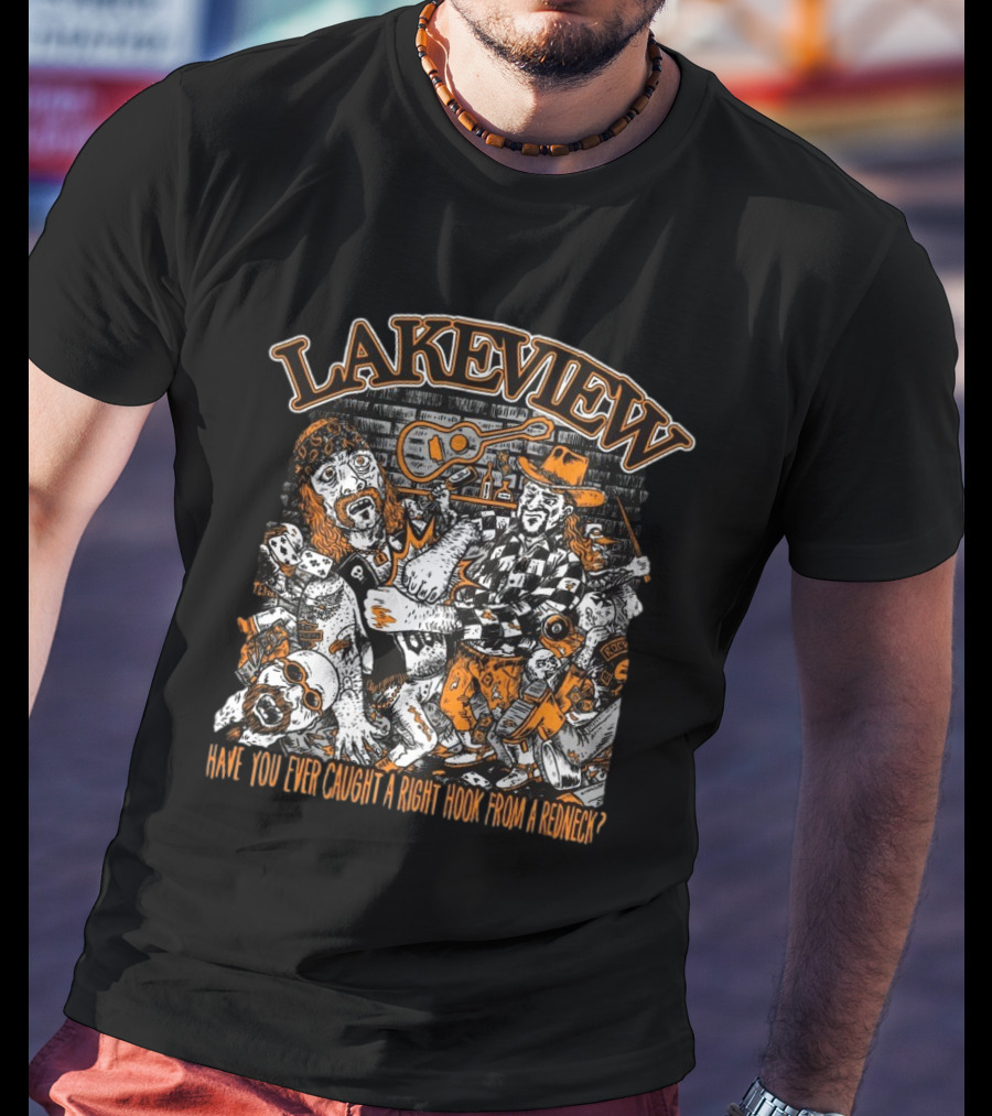 Down Right Lakeview Bar Fight T-Shirt