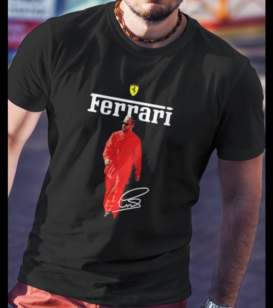 Ferrari Lewis Hamilton Signature T-Shirt