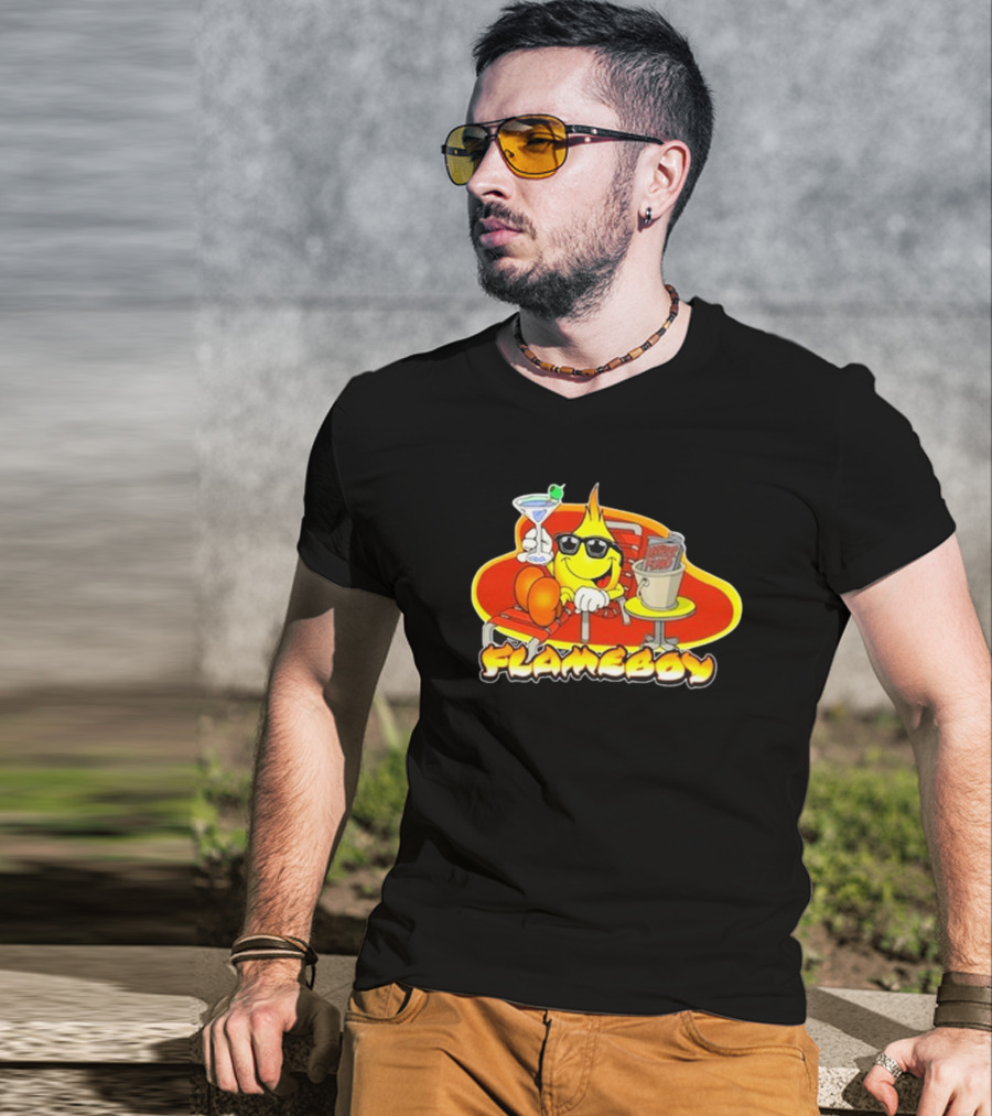 Flame Boy Lighter Fluid T-Shirt