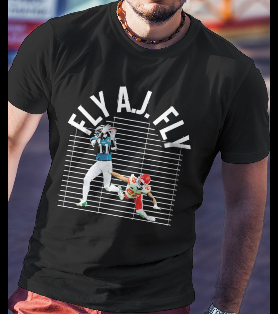 Fly Aj Fly Philadelphia Eagles Player T-Shirt