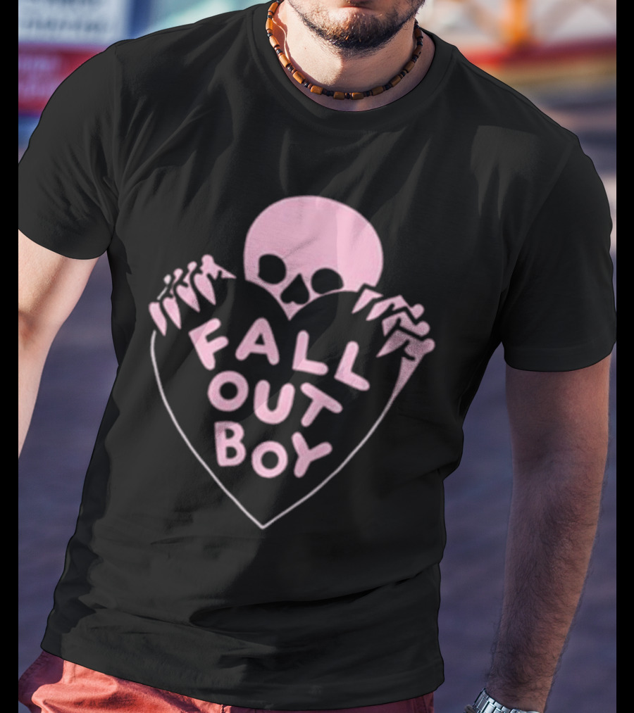 Falloutboy Skeleton Heart T-Shirt