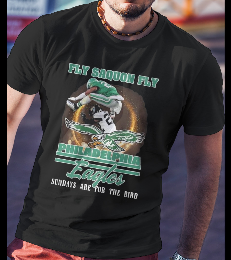 Fly Saquon Fly Philadelphia Eagles Sundays Are For The Bird T-Shirt