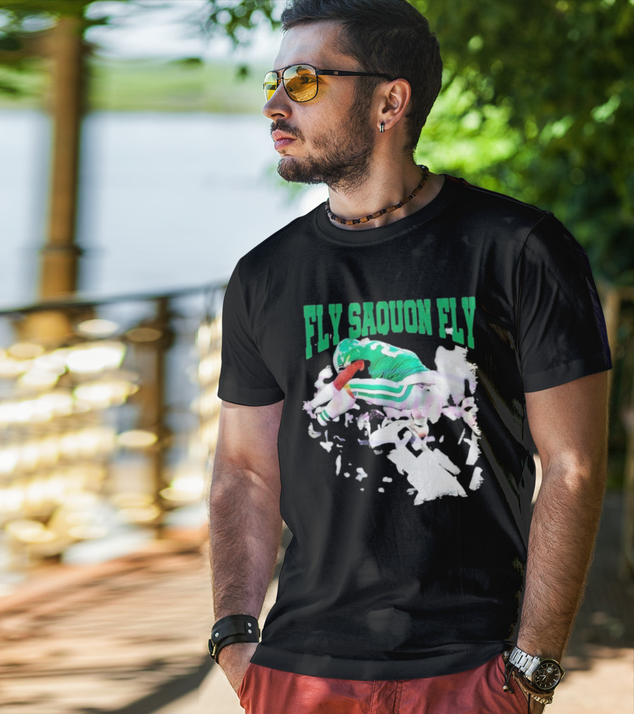 Fly Squon Fly Philadelphia Football Player T-Shirt