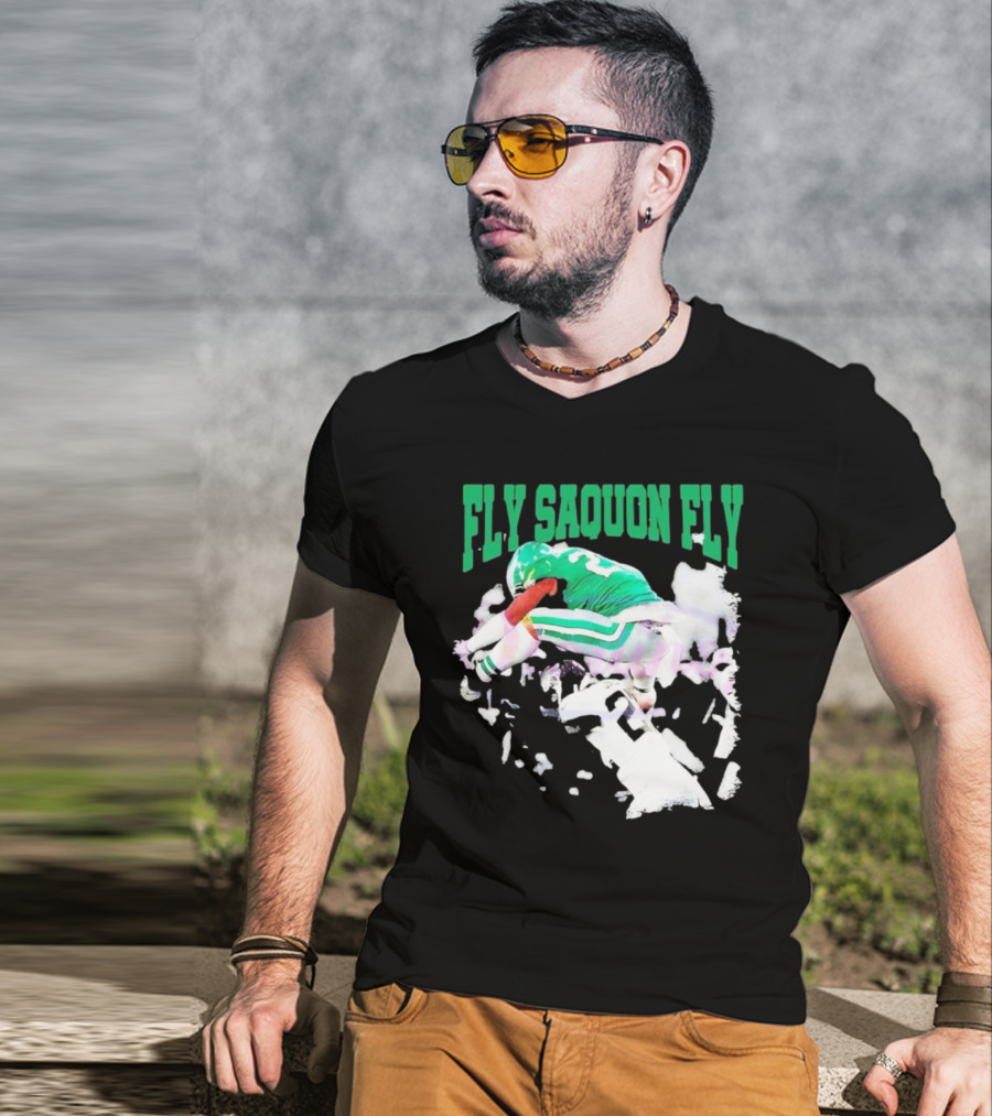 Fly Squon Fly Philadelphia Football Player T-Shirt