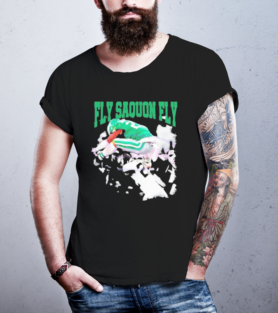 Fly Squon Fly Philadelphia Football Player T-Shirt