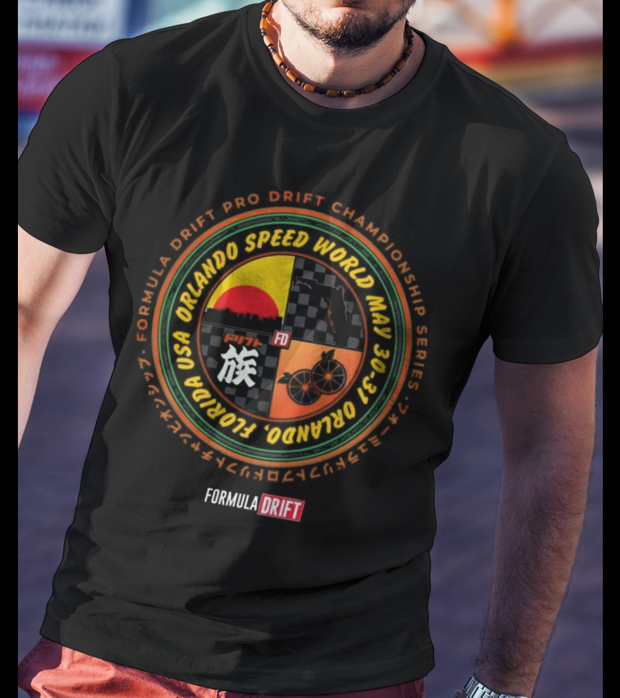 Formula Drift 2025 Scorched Round 3 – Orlando T-Shirt
