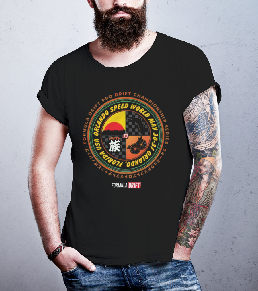 Formula Drift 2025 Scorched Round 3 – Orlando T-Shirt