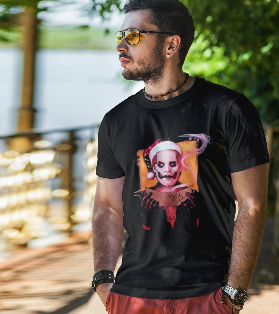 Ghost Dear Satan Christmas T-Shirt