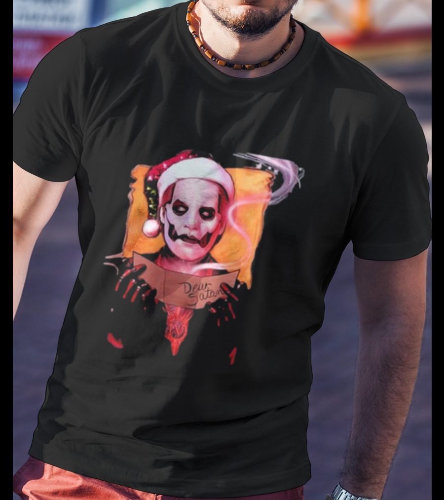 Ghost Dear Satan Christmas T-Shirt