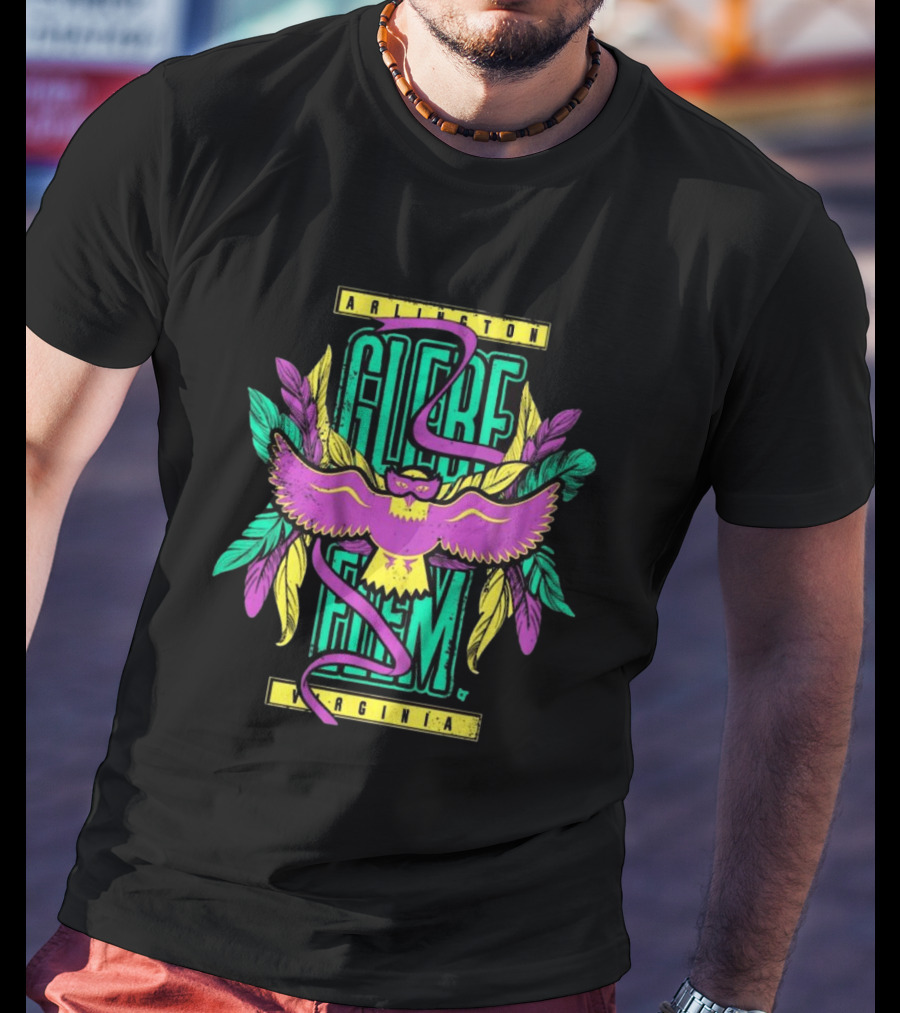 Glebe Elementary Mardi Gras Arlington Virginia T-Shirt