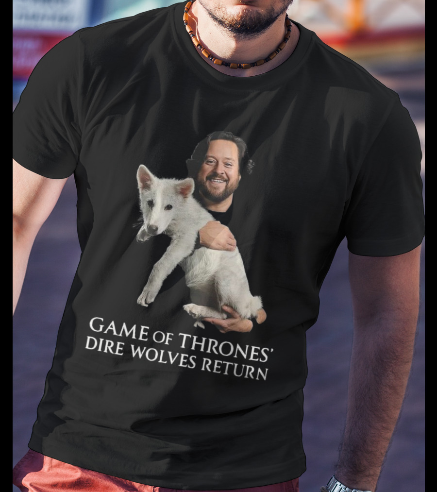 Game Of Thrones’ Dire Wolves Return Special T-Shirt
