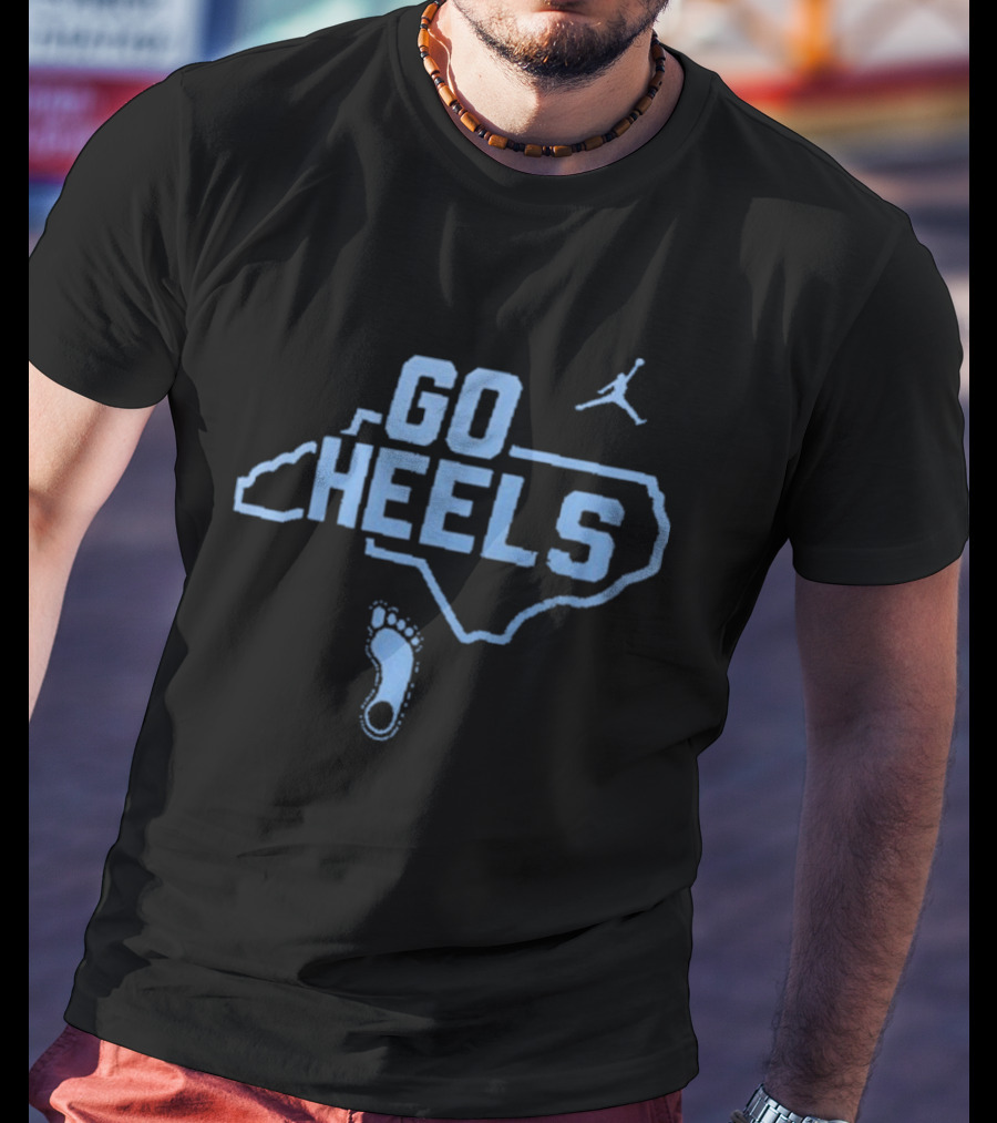 Go Heels Map Logo T-Shirt