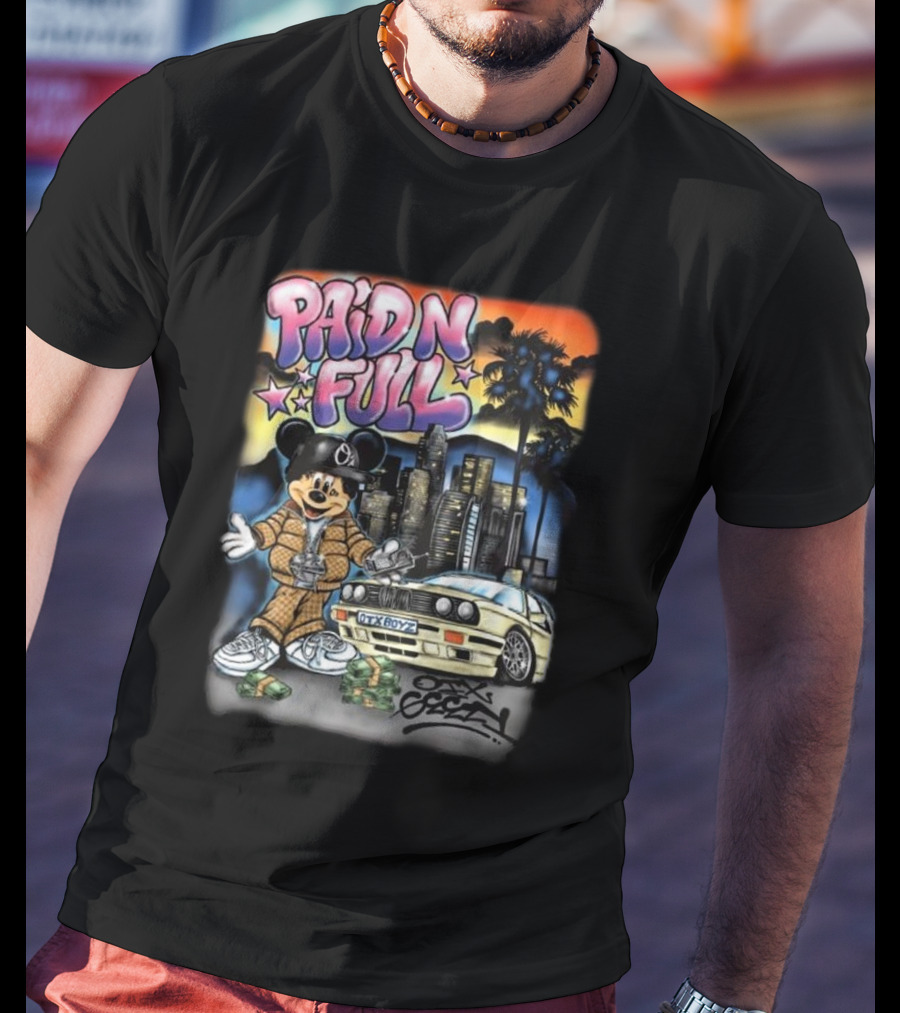 Geezyworld Official Paid N Full T-Shirt