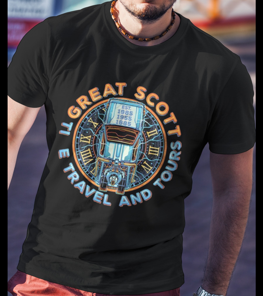 Great Scott Time Travel And Tours T-Shirt