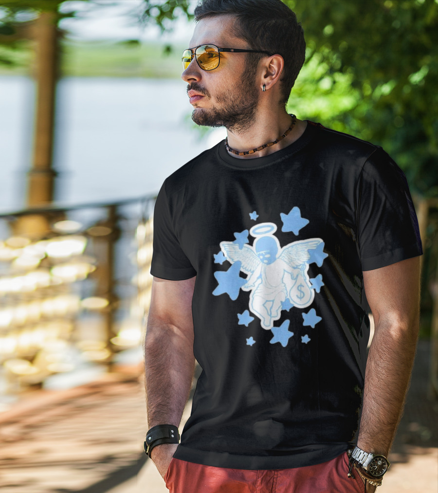 Hasta Muerte Blue Flame T-Shirt