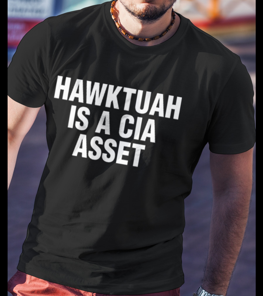 Hawk Tuah Is A Cia Asset T-Shirt