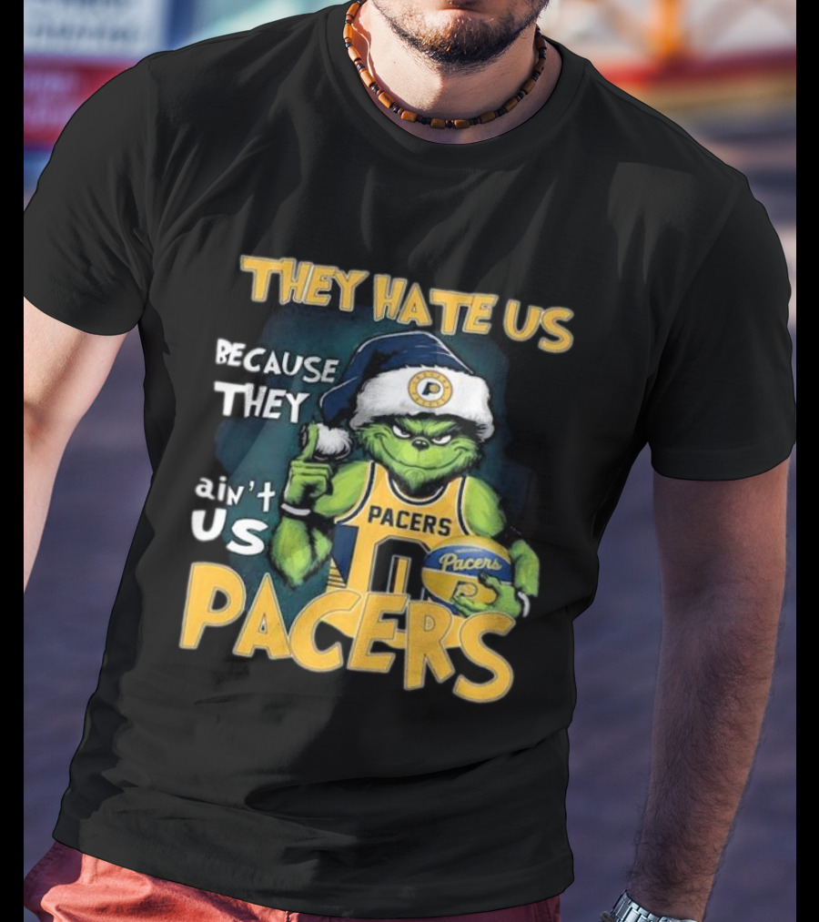 Grinch They Hate Us Because They Ain’t Us Packers T-Shirt