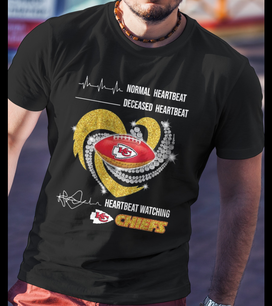 Heartbeat Ing Kansas City Chiefs 2025 T-Shirt