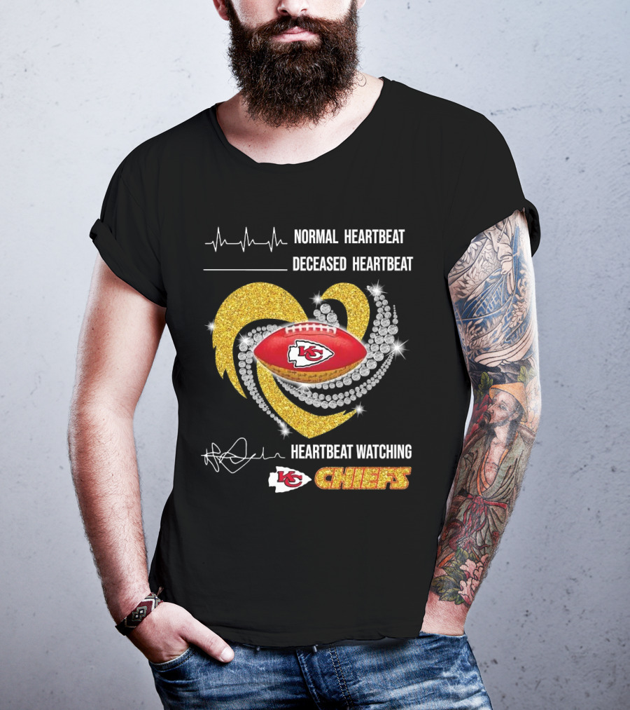 Heartbeat Ing Kansas City Chiefs 2025 T-Shirt