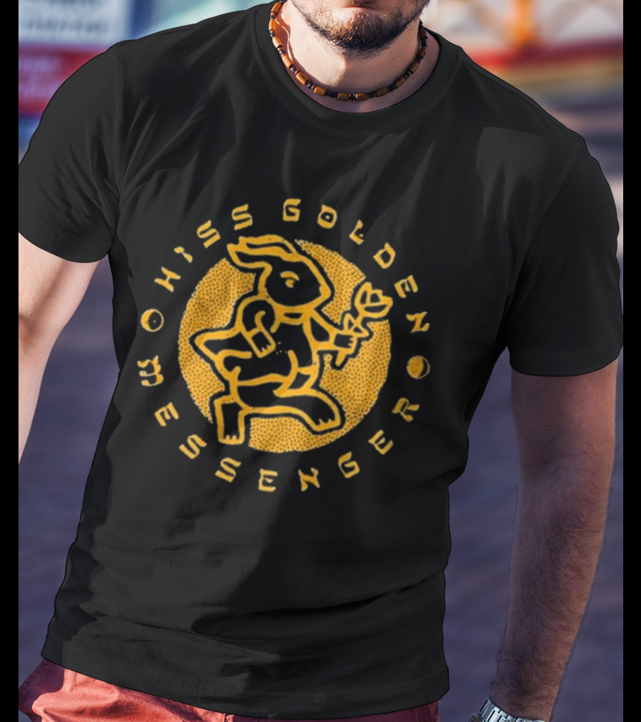 Hiss Golden Messenger Acid Rabbit T-Shirt