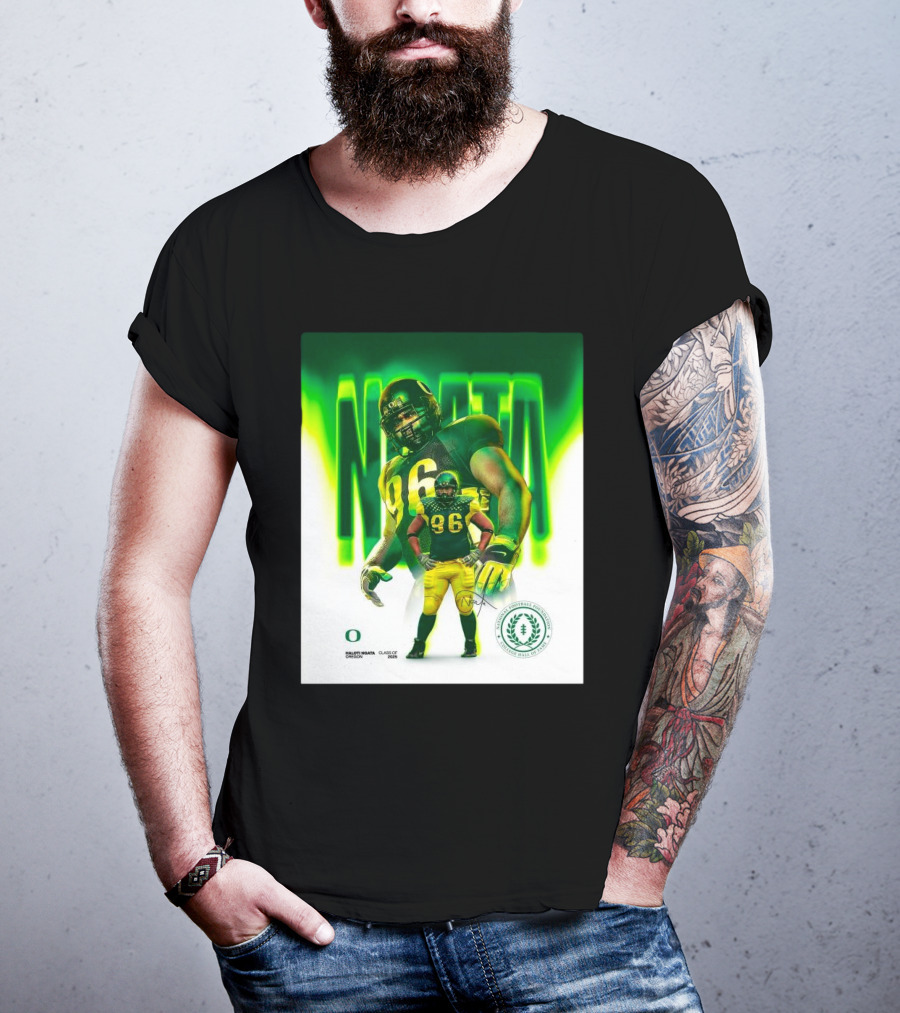 Haloti Ngata Oregon Ducks Football Inducted Into The College Football Hall Of Fame Of The Class Of 2025 T-Shirt