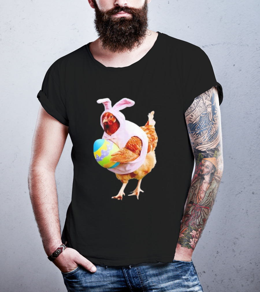 Happy Easter Chicken Bunnies T-Shirt