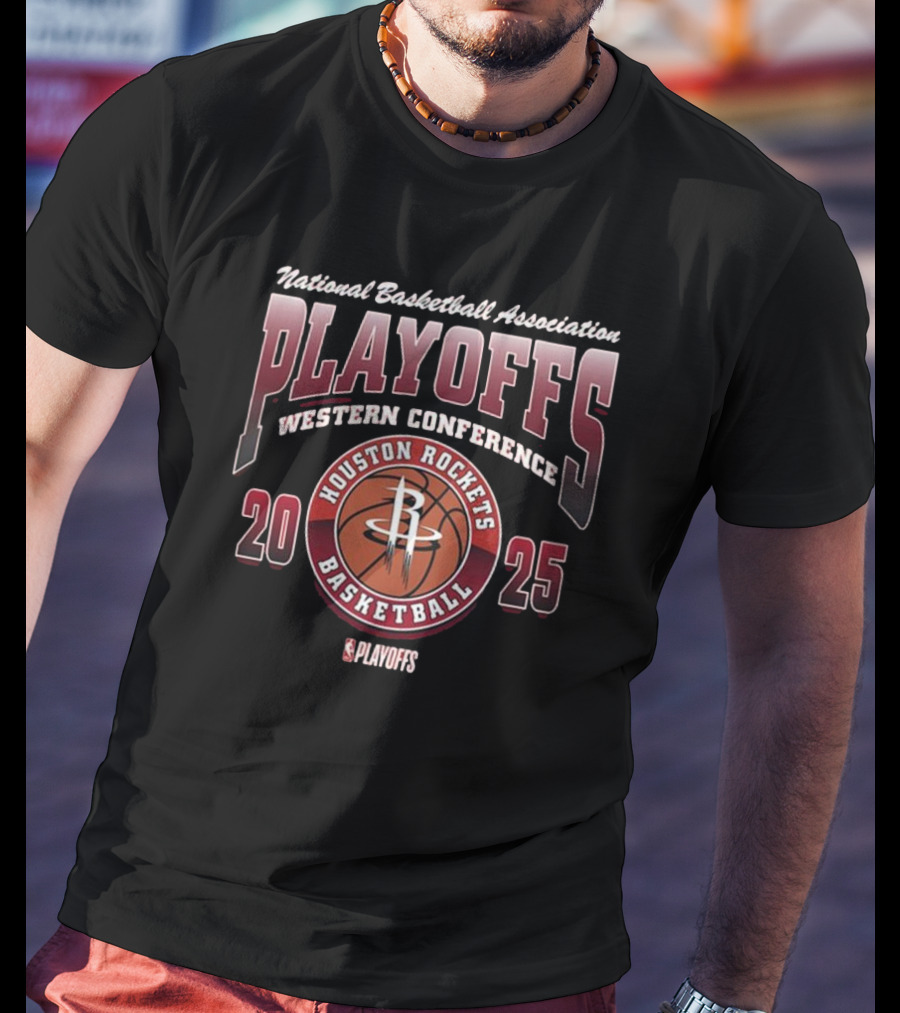 Houston Rockets 2025 NBA Playoff Eastern Conference T-Shirt