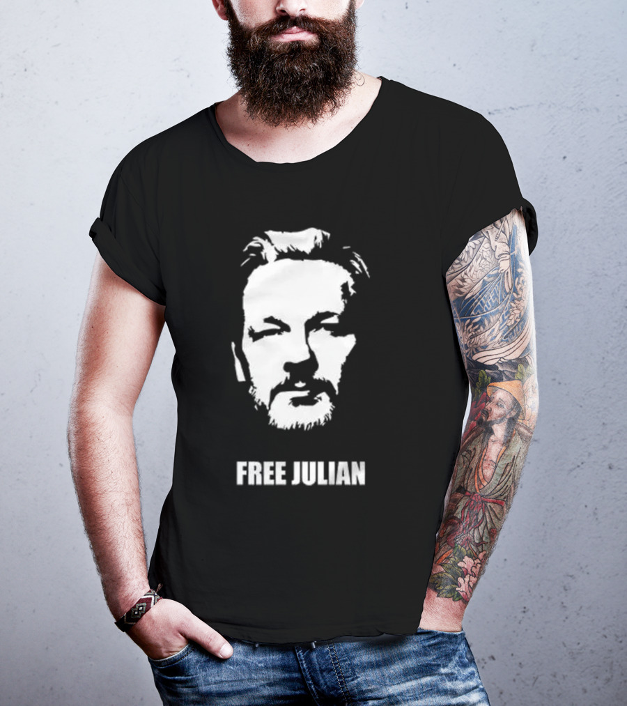 Free Julian Assange T-Shirt