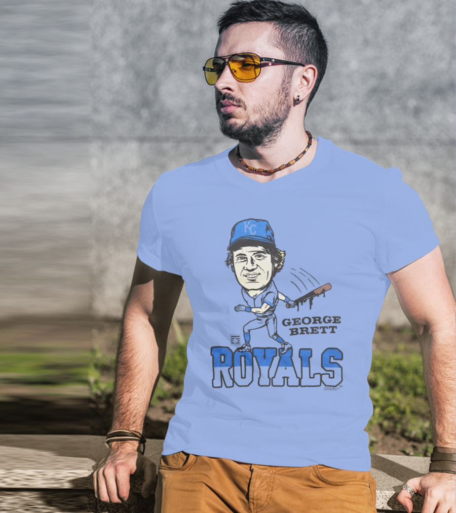 George Brett KC Royals Baseball T-Shirt