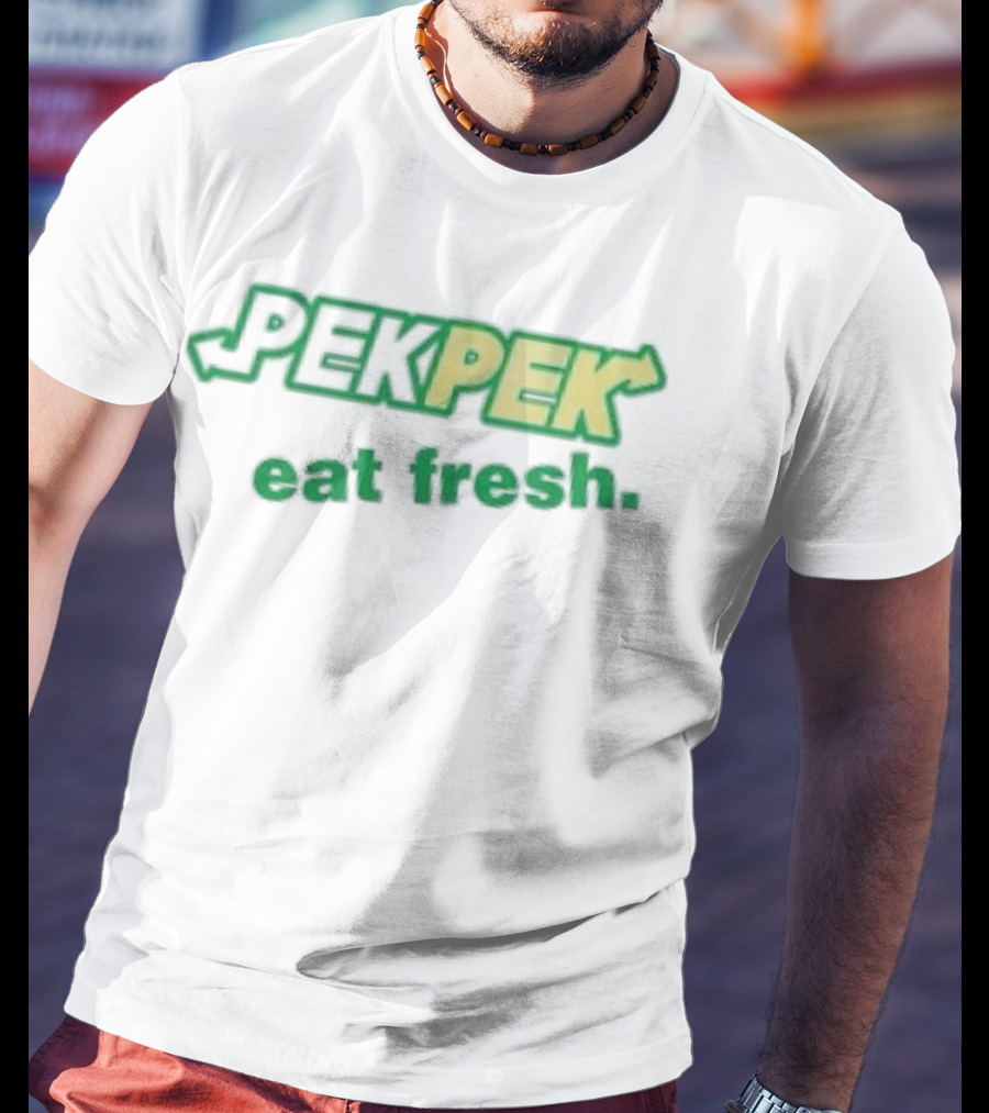 Lagula Beach Pek Pek Eat Fresh T-Shirt