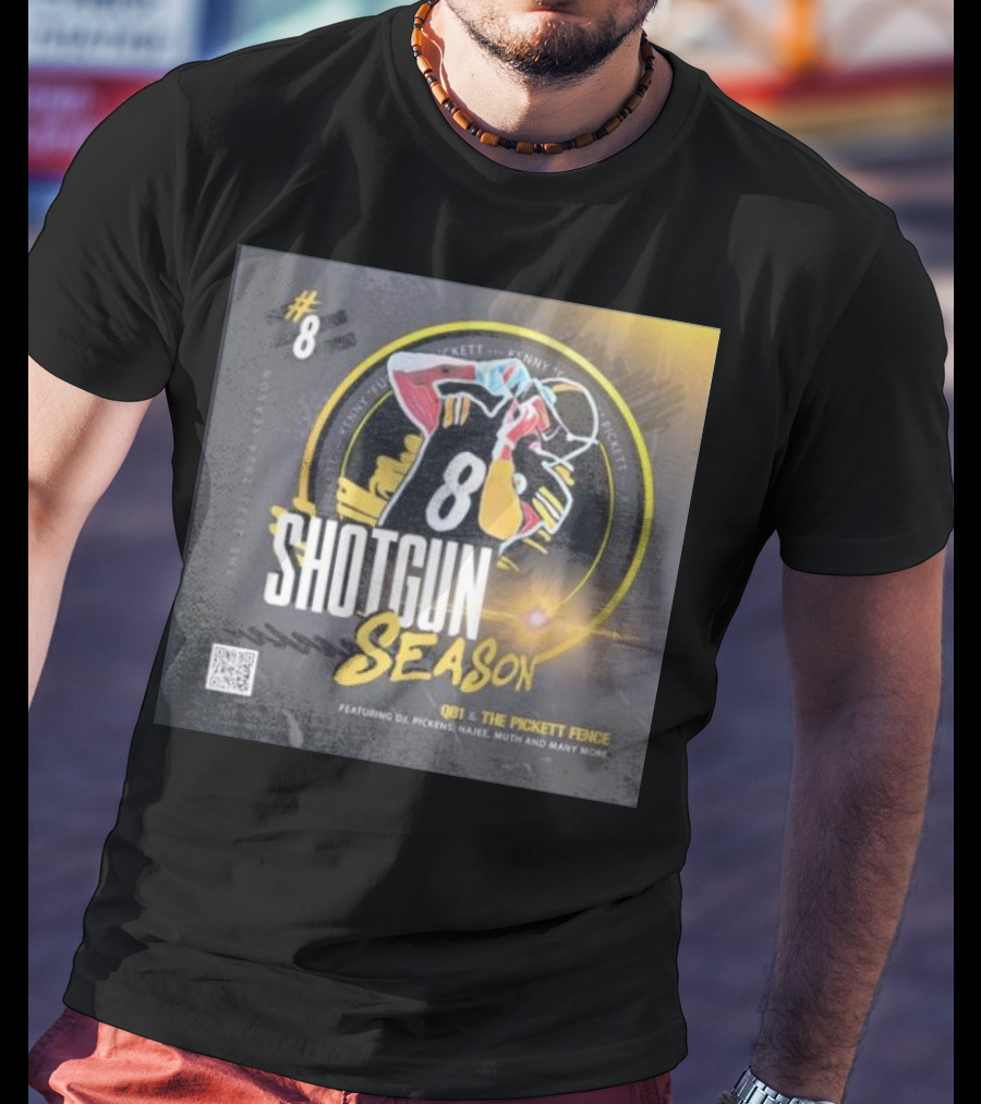 8 Shotgun Season Kenny Pickett The Pickett Fence Featuring DJ Pickens Najee Muth T-Shirt