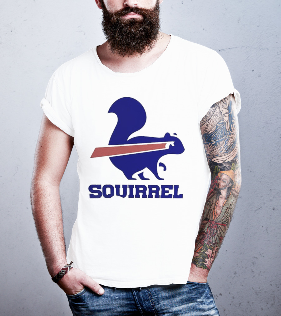 Buffalo Bills Squirrel Winters Squirrel T-Shirt