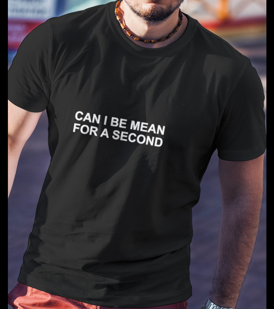 Can I Be Mean For A Second T-Shirt