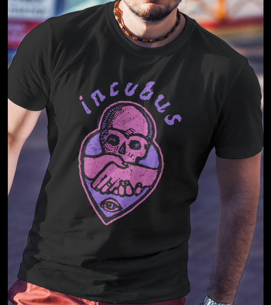Incubus Skull Handshake T-Shirt