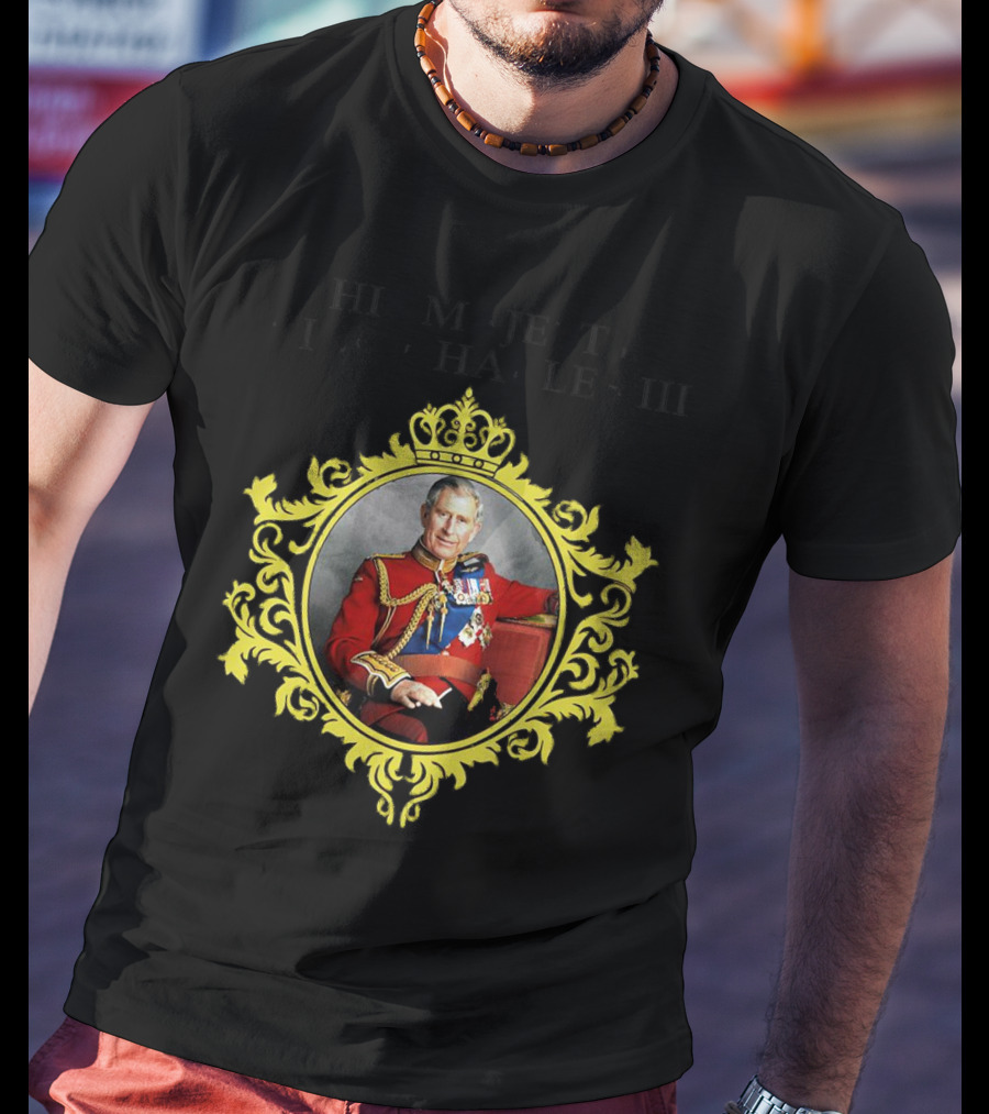 His Majesty King Charles III Long Live The King Royal T-Shirt