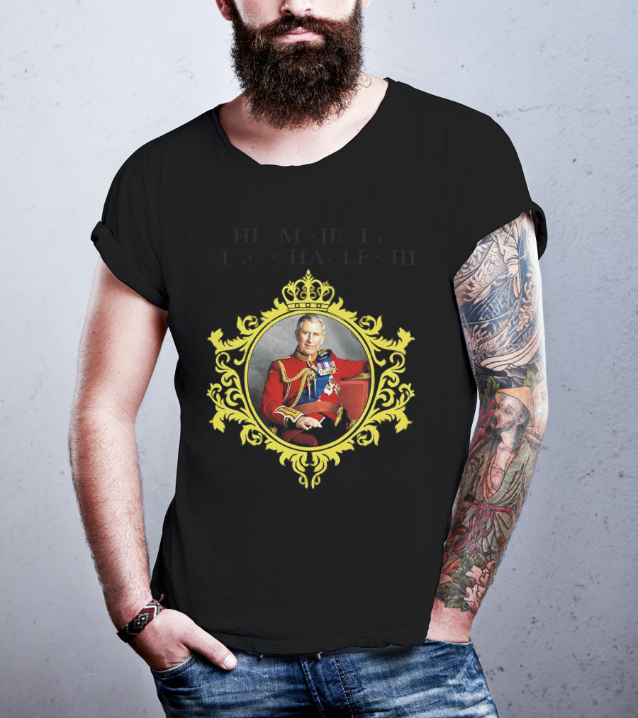 His Majesty King Charles III Long Live The King Royal T-Shirt