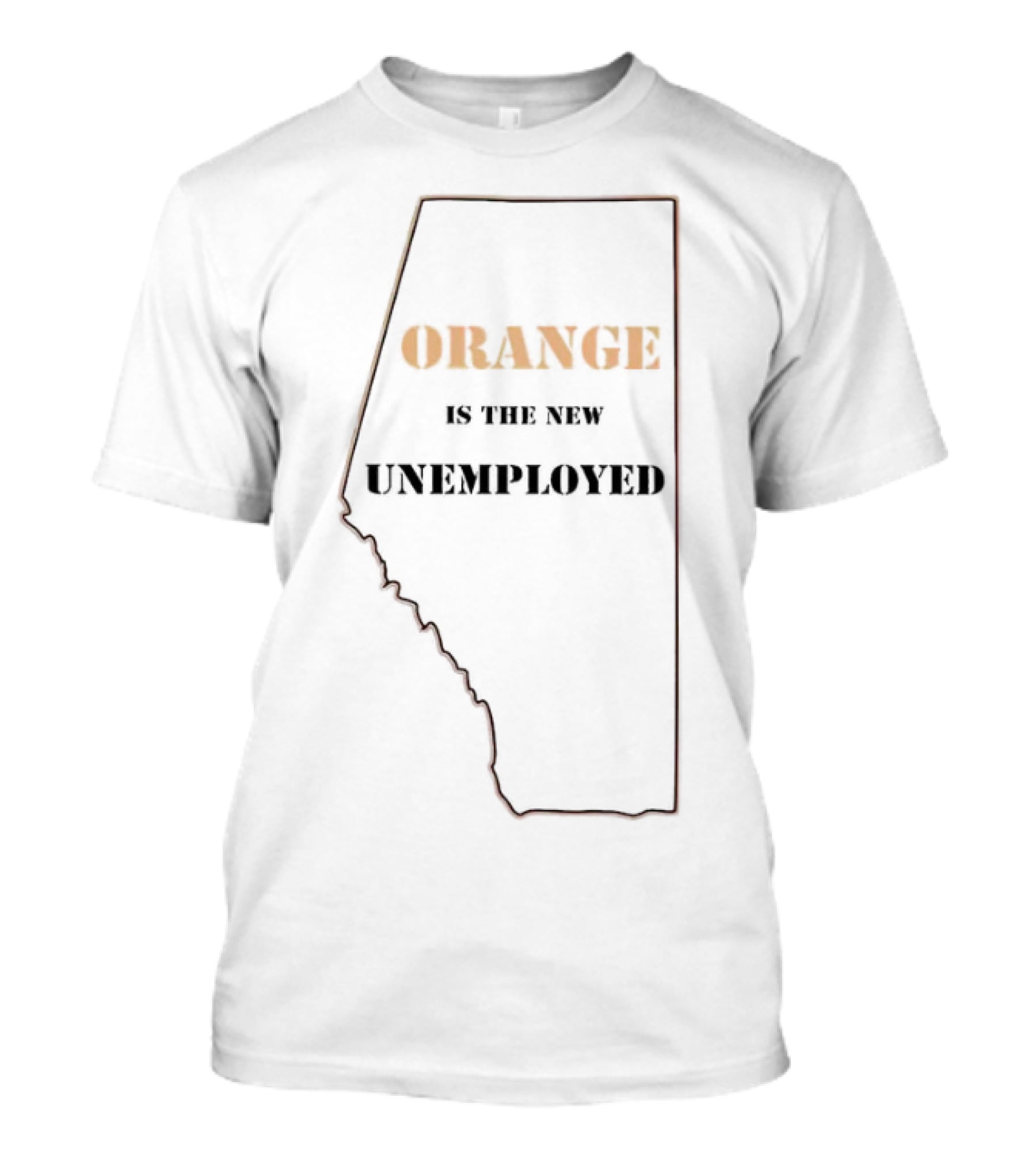 Orange Is The New Unemployed Prisoner State T-Shirt