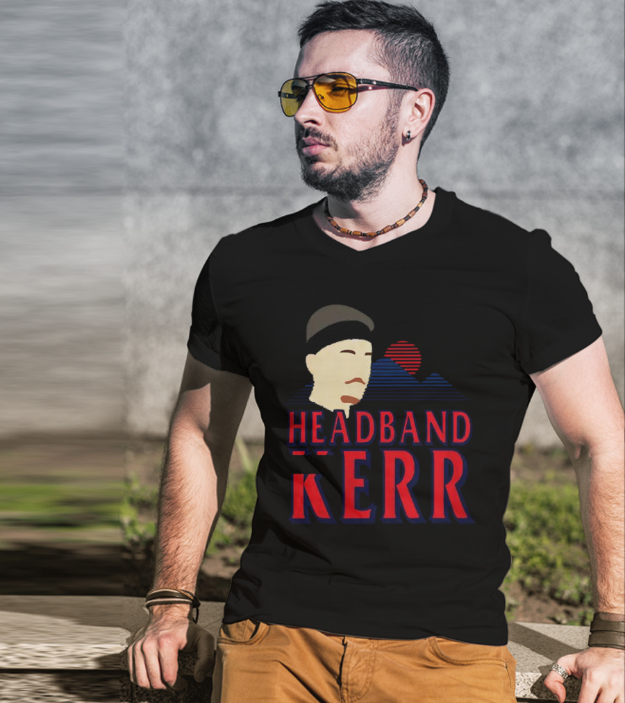 Headband Kerr Mountain Sunset T-Shirt